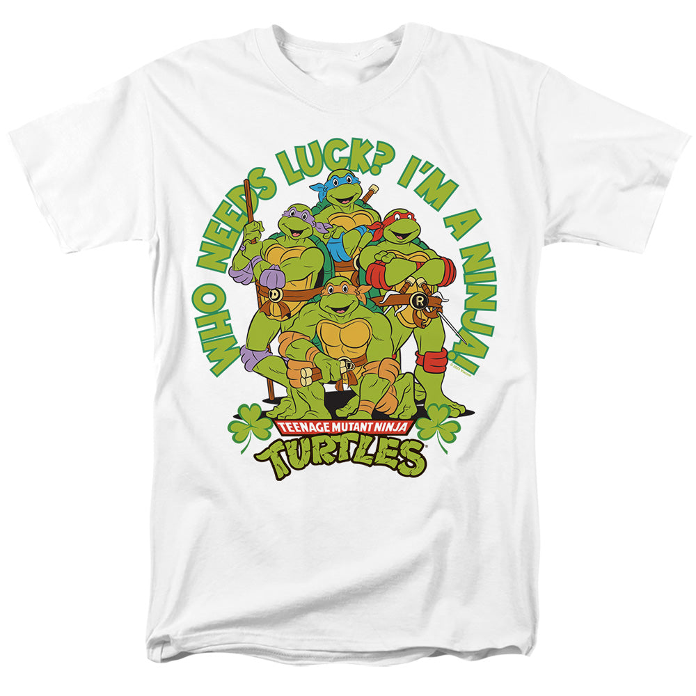 Teenage Mutant Ninja Turtles ST. Patrick's Day Who Needs Luck T-Shirt
