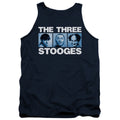 The Three Stooges Three Squares Tank Top