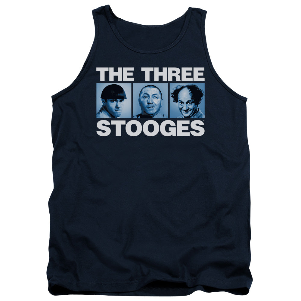 The Three Stooges Three Squares Tank Top