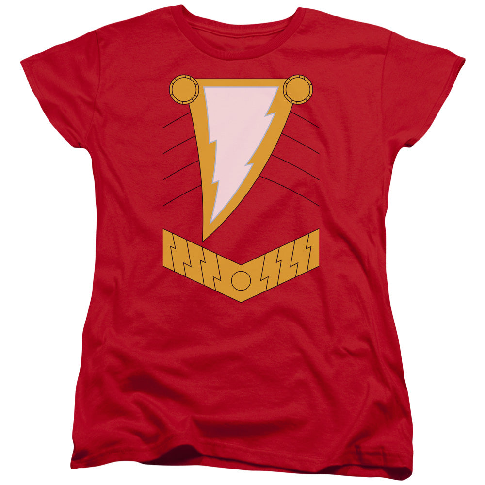 Justice League Shazam Womens T-Shirt
