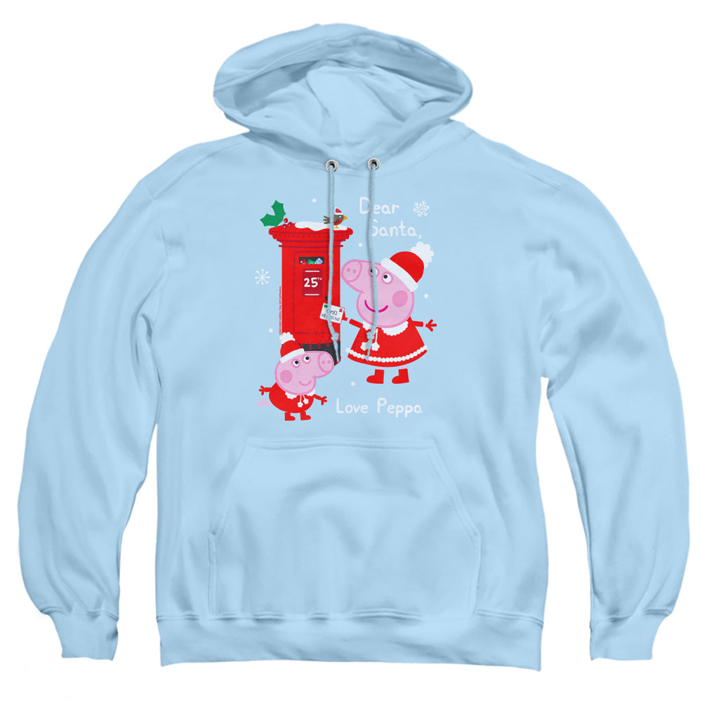 Peppa Pig And George Pig Christmas Letter to Santa Pullover Hoodie