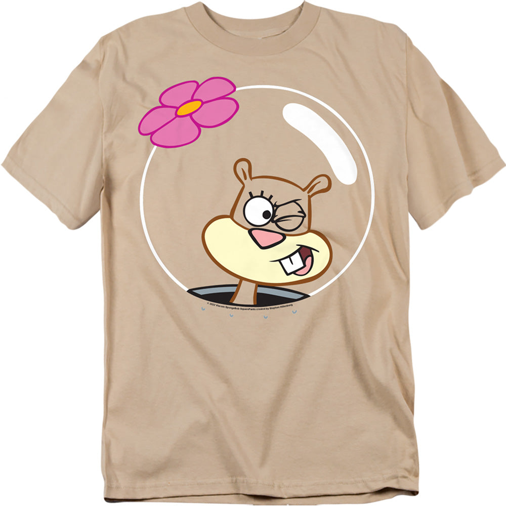 Spongebob Squarepants Sandy Wink Face T-Shirt