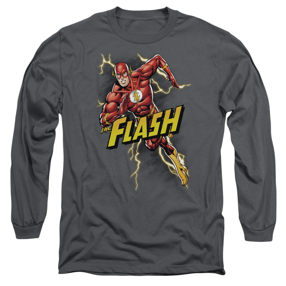 Justice League Bolt Run Long Sleeve T-Shirt