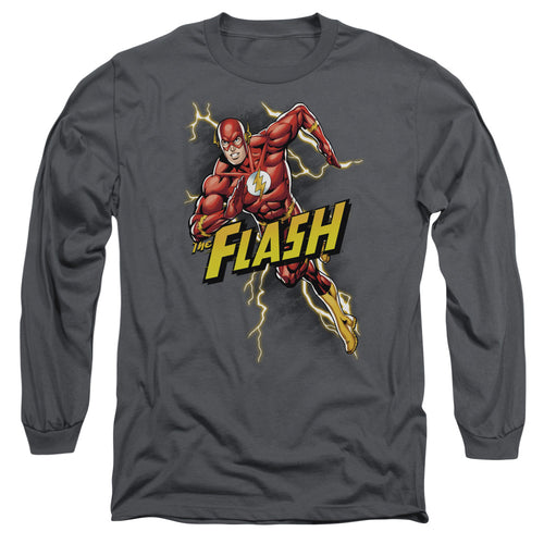 Justice League Bolt Run Long Sleeve T-Shirt