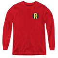 DC Comics Robin Logo Youth Long Sleeve T-Shirt