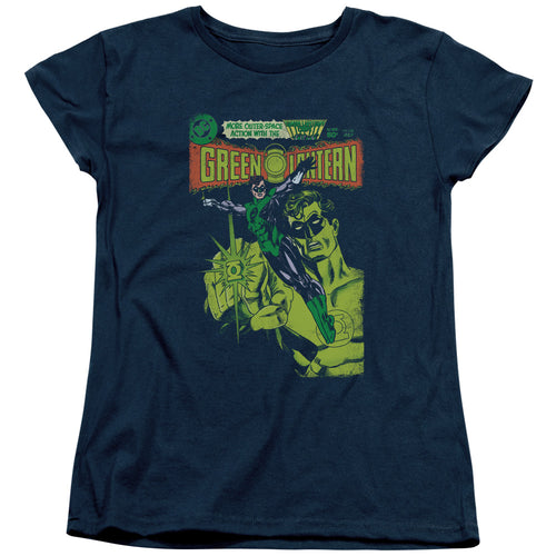 Green Lantern Vintage Cover Womens T-Shirt