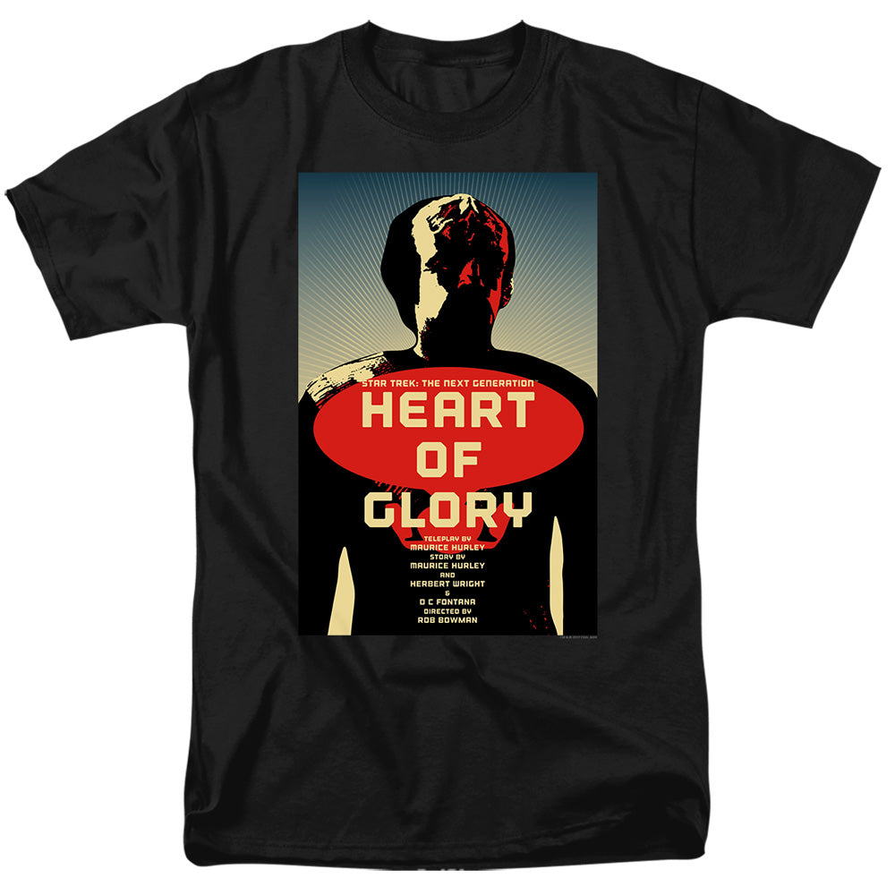 Star Trek Heart of Glory Black T-Shirt