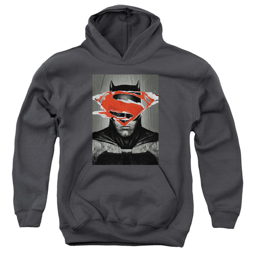 Batman v Superman Batman Poster Youth Hoodie