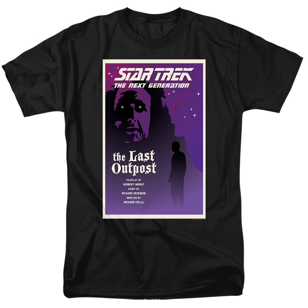 Star Trek The Last Outpost Black T-Shirt