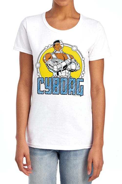 DC Comics Cyborg Womens T-Shirt