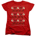 The Flash The Flash Ugly Christmas Sweater 
 Womens T-Shirt