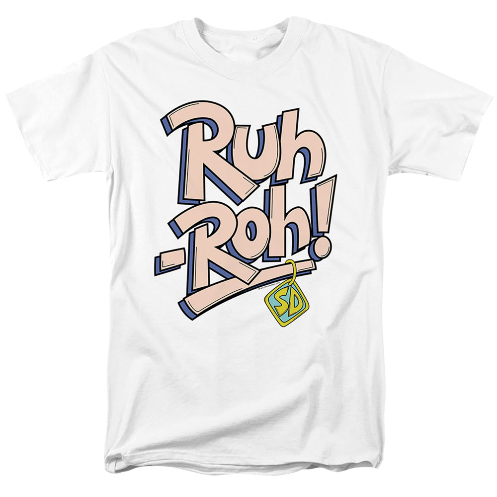 Scooby-Doo Ruh-roh White T-Shirt