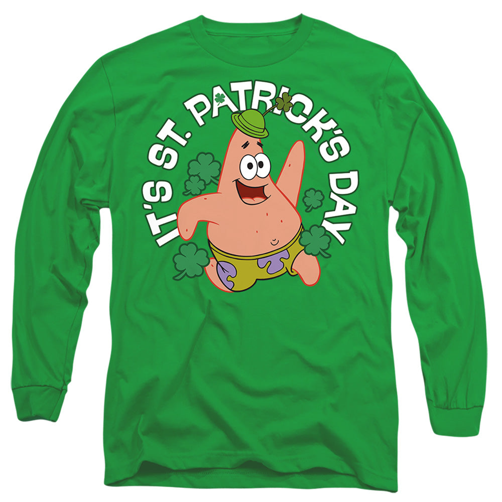 Spongebob Squarepants It's St. Patrick's Day Long Sleeve T-Shirt