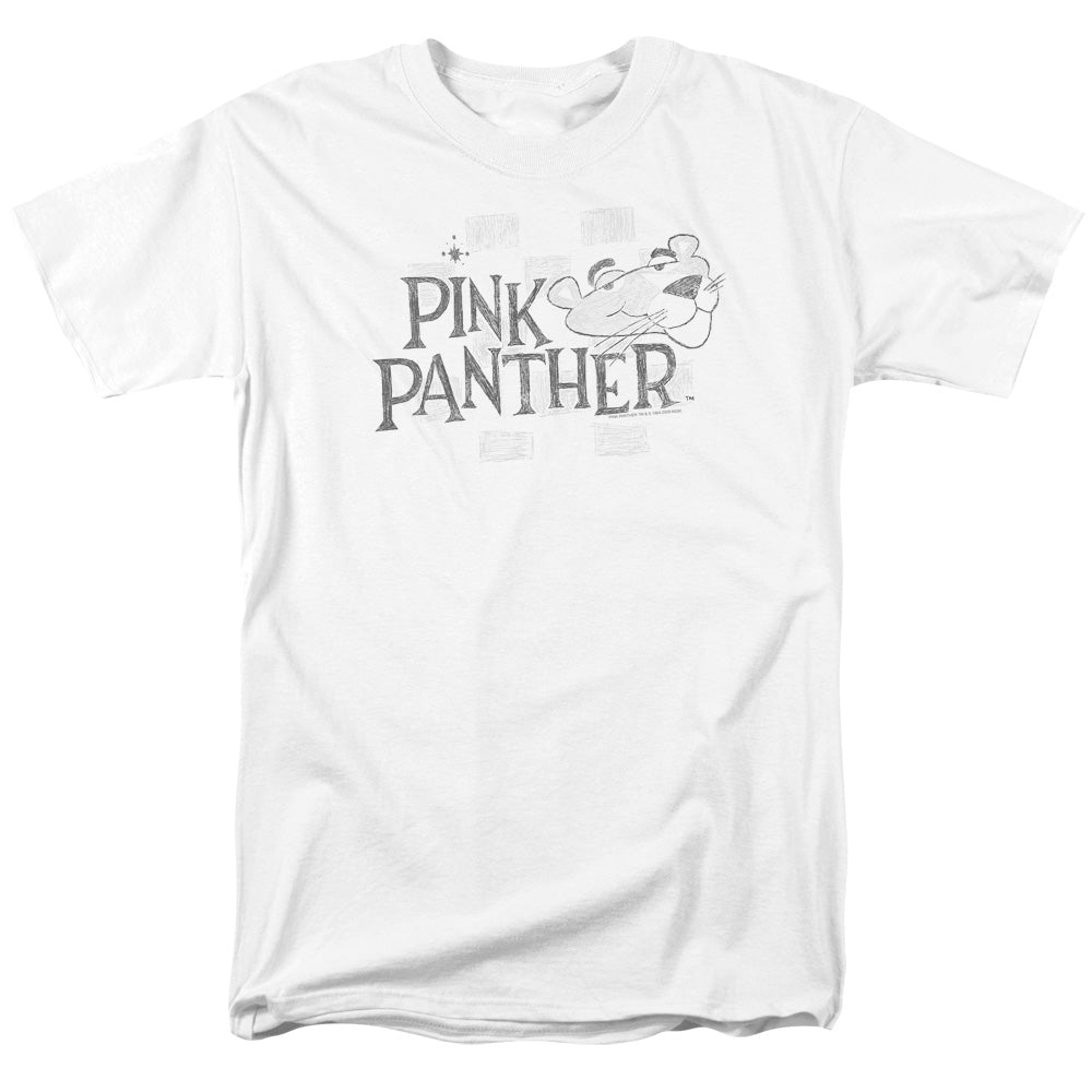 Pink Panther Sketch Logo T-Shirt