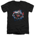 Superman Stardust V-Neck T-Shirt