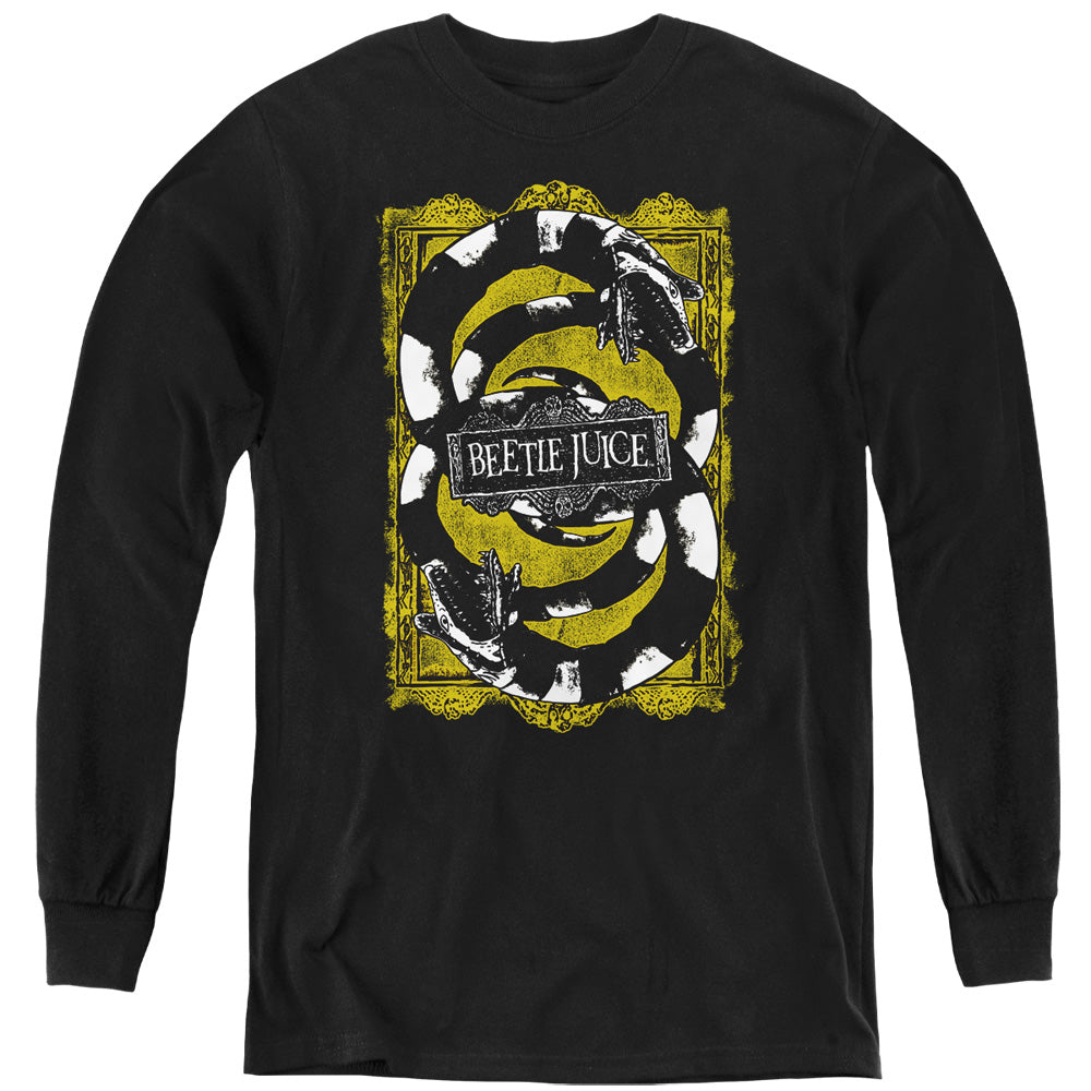 Beetlejuice We Got Worms Youth Long Sleeve T-Shirt