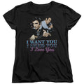 Elvis Presley I Want You Womens T-Shirt