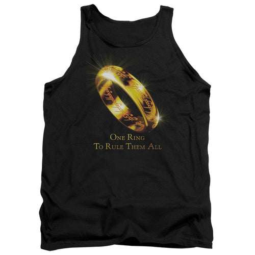 Lord of the Rings One Ring To Rule Them All Tank Top
