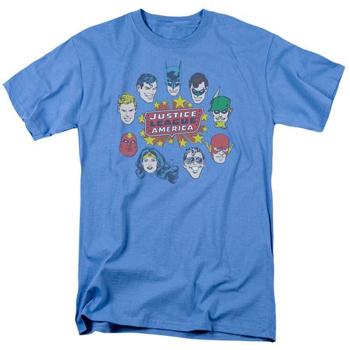 DC Comics Justice Head Circle T-Shirt