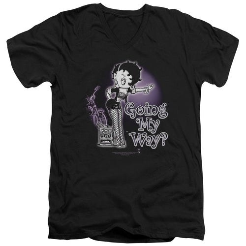 Betty Boop My Way V-Neck T-Shirt