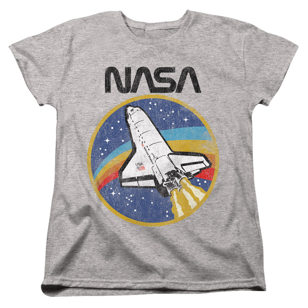 NASA Shuttle Badge Womens T-Shirt