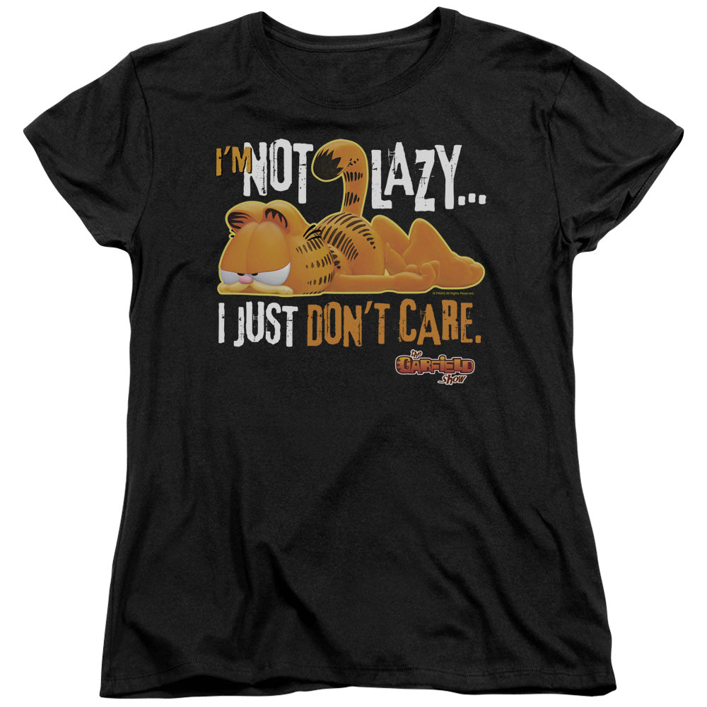 Garfield Not Lazy Womens T-Shirt