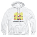 Connect Four Classic Logo Distressed Pullover Hoodie