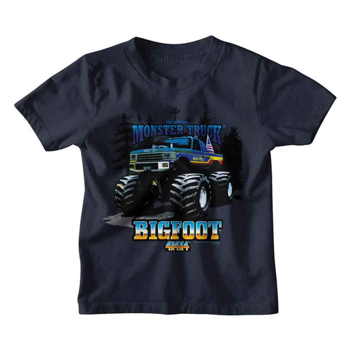 Bigfoot Truck and Trees Youth/Toddler T-Shirt