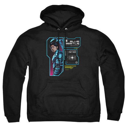 Blue Beetle Data Read Out Pullover Hoodie