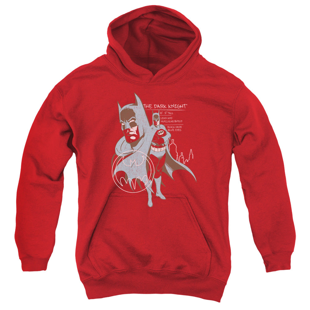 Batman Lean And Muscular Youth Hoodie