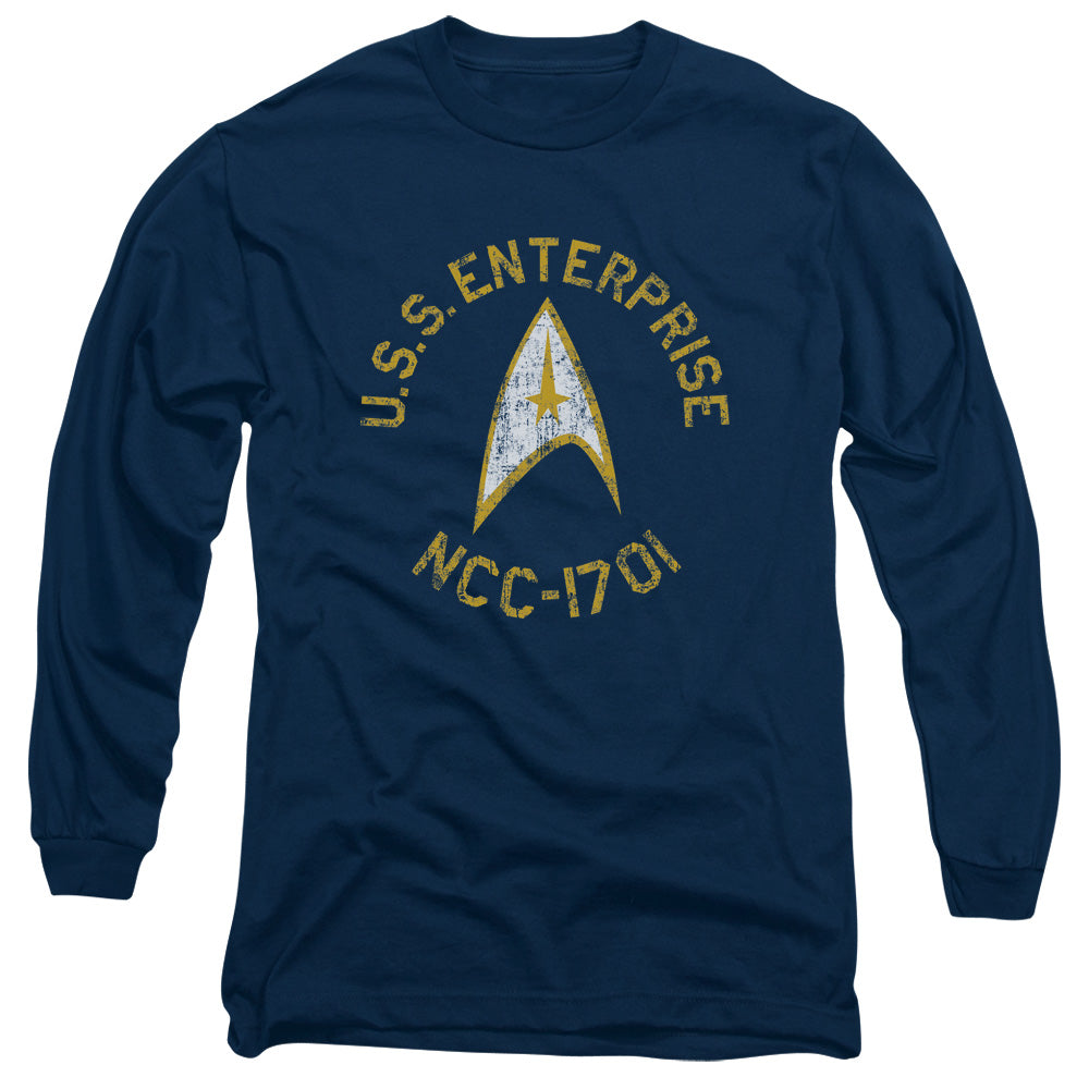 Star Trek Enterprise Collegiate Long Sleeve T-Shirt
