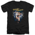 Wonder Woman Starburst V-Neck T-Shirt