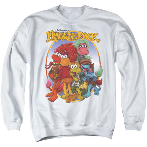 Fraggle Rock Group Hug Crewneck Sweatshirt