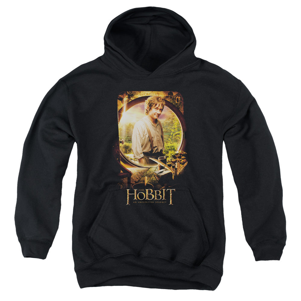 The Hobbit Bilbo Portrait Youth Hoodie