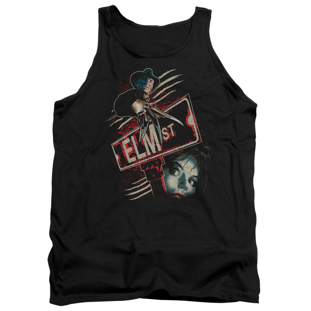 A Nightmare on Elm Street Street Sign Tank Top