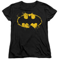 The Batman Paint Roller Logo Womens T-Shirt