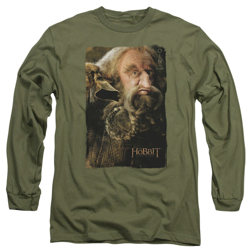 The Hobbit Oin Portrait Long Sleeve T-Shirt