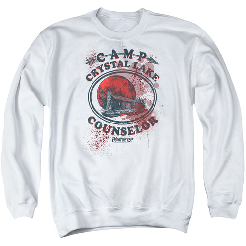 Friday the 13th Camp Counselor Victim Crewneck Sweatshirt
