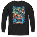 Justice League Justice Is Served Youth Long Sleeve T-Shirt