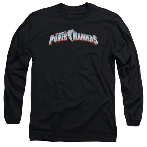 Mighty Morphin Power Rangers New Logo Long Sleeve T-Shirt