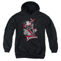 Justice League Superman Red & Gray Youth Hoodie