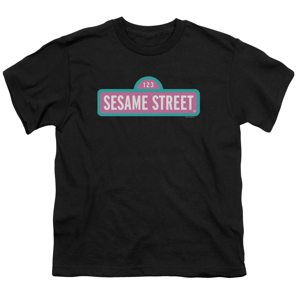 Sesame Street Pink Logo Youth/Toddler T-Shirt