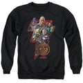 Black Adam Black Adam Character Bolt Crewneck Sweatshirt