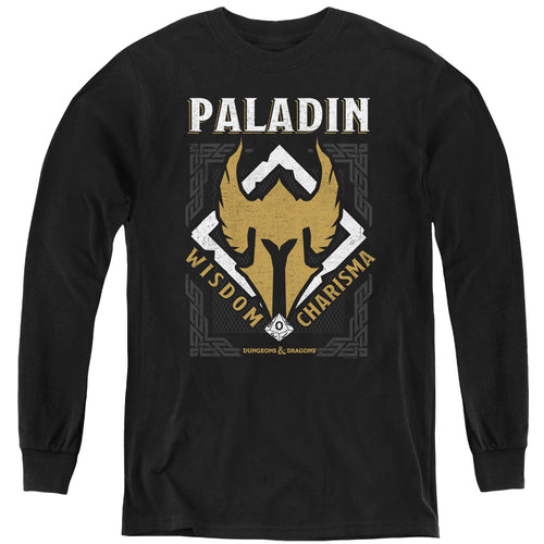 Dungeons & Dragons Paladin Youth Long Sleeve T-Shirt