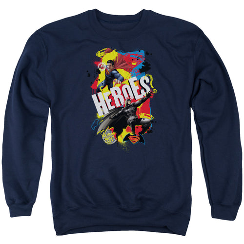Batman v Superman Double Hero Crewneck Sweatshirt