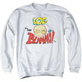 Ren and Stimpy Log from Blammo Crewneck Sweatshirt