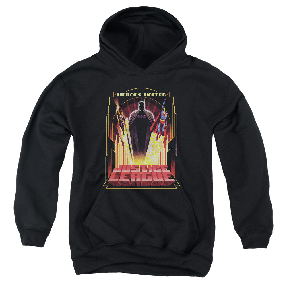 Justice League Heroes United Youth Hoodie