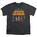 Justice League Standing Below Youth/Toddler T-Shirt