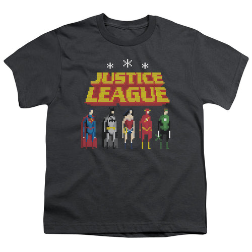 Justice League Standing Below Youth/Toddler T-Shirt