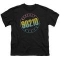 Beverly Hills 90210 Color Blend Logo Black Youth/Toddler T-Shirt